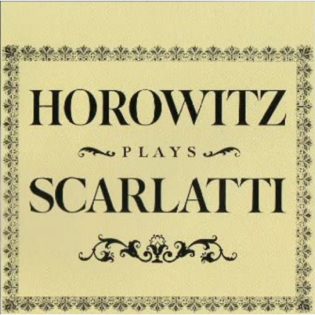 SCARLATTI - Horowitz - Sonate pour clavier en mi majeur K.531 L.430 import Japon..